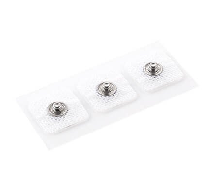 Vermed® snap electrode square, 60 pcs