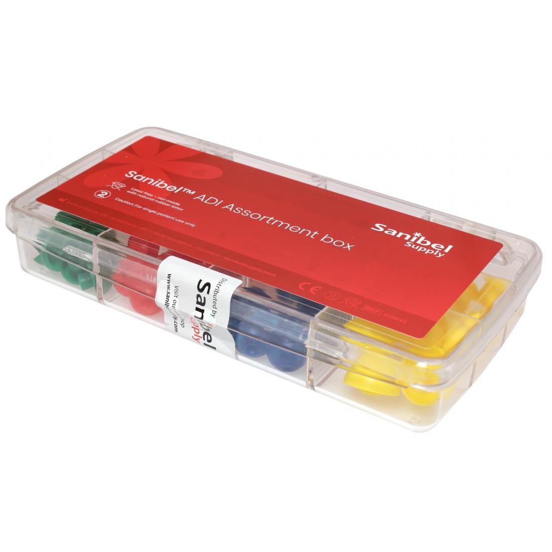 ADI Assortment Box, various sizes for tympanometry and OAE (1 box)